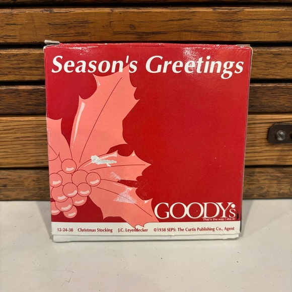 2001 Mudd Christmas Ornament  The Perfect Gift Goodys  Collector's Series #4/5 - Picture 2 of 4